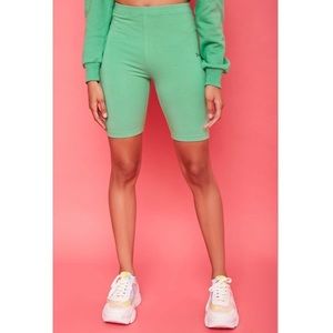 JUICY COUTURE 💚 High Rise Biker Shorts